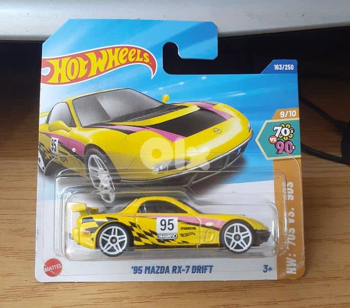Hot Wheels Mazda diecast model 1;64. 6