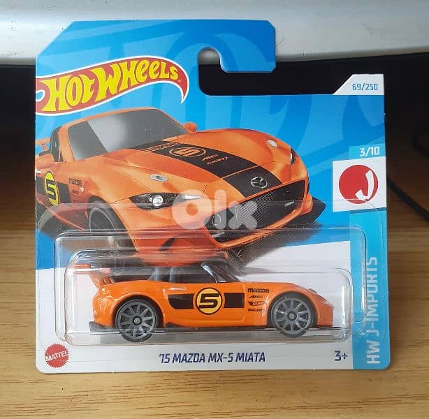 Hot Wheels Mazda diecast model 1;64. 11