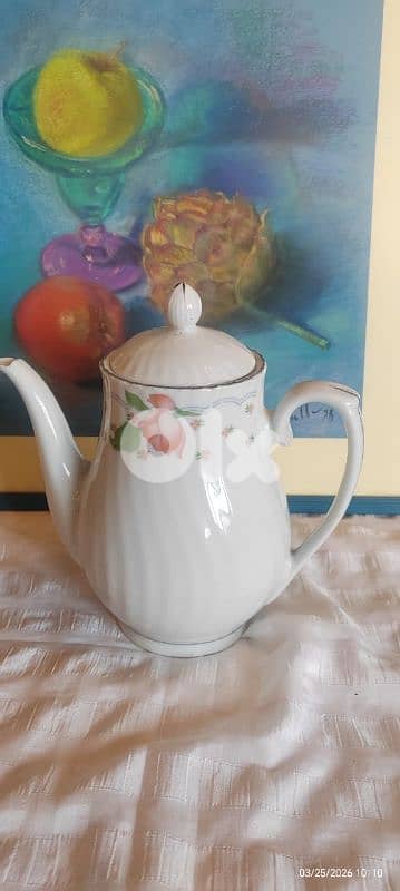 Antique Porcelain Teapot- RARE