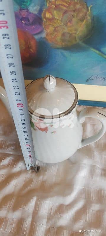 Antique Porcelain Teapot- RARE 2