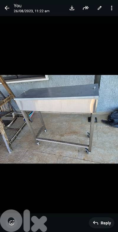 stainless steel grill