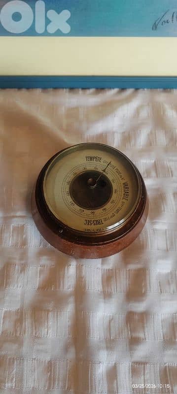 Vintage Swift Frech Nautical Wall Hanging Barometer