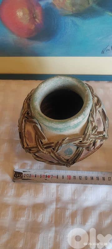 Antique Chinese Green Glazed Earthenware Pottery 2