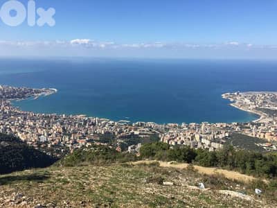 SPACIOUS LAND FOR RENT IN JOUNIEH PRIME,(JOUR-181)