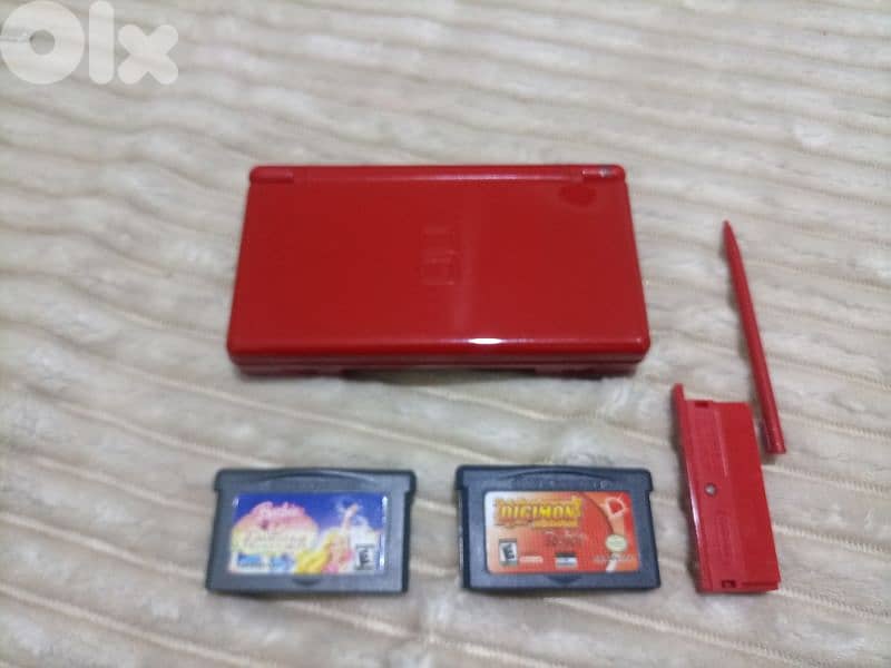 Nintendo DS lite limited edition red 2