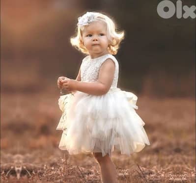 ceremony dress white size 2 years