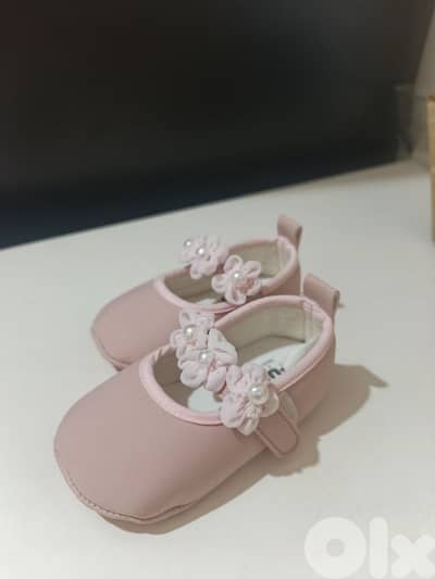 cute Baby shoes light pink color