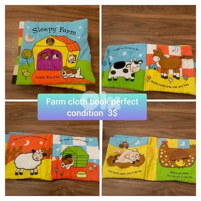 sensory farm baby book like new