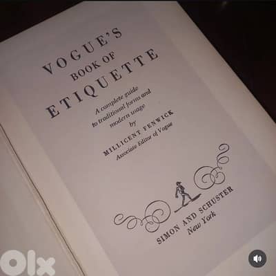 the Vogue book of etiquette