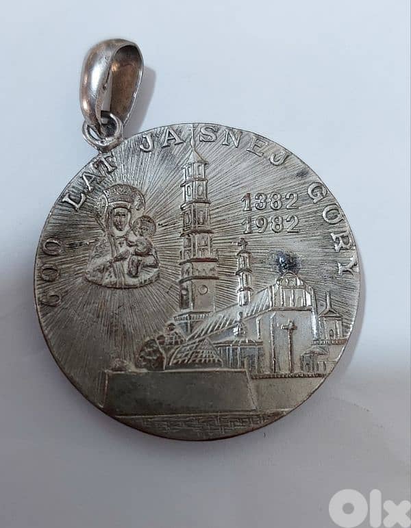 Pope Jean Paul II  Memorial coin Vatican year 1382-1982 Very special 1