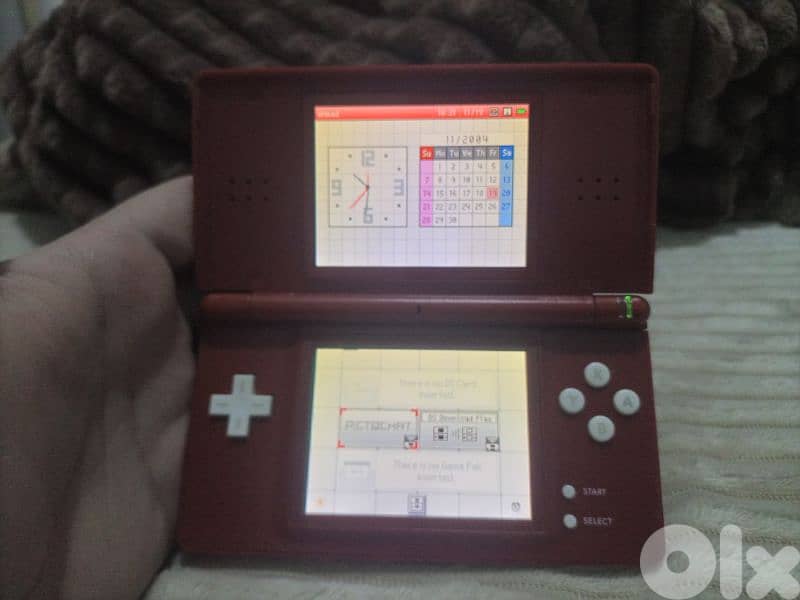Nintendo DS lite limited edition red 3