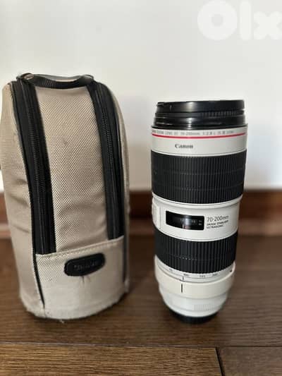 canon 70 200 isii 2.8 with bag