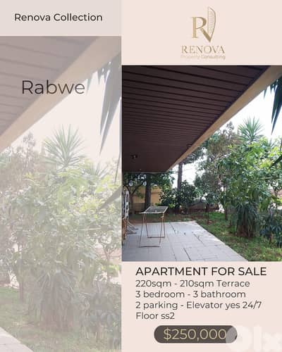 Apartment for sale in Rabwe