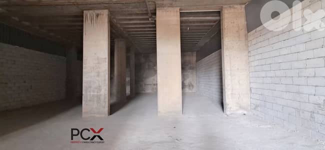 Warehouse for Rent in Mansourieh | High ceiling | Truck Entrance