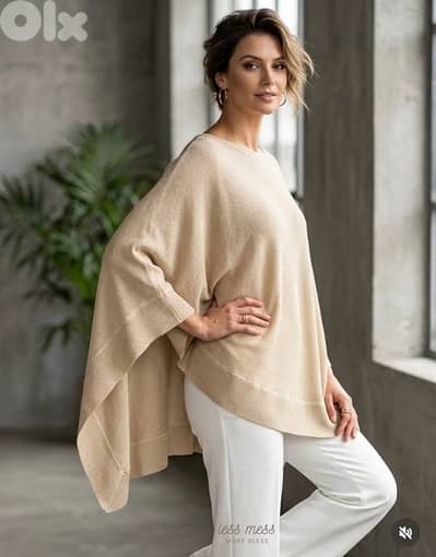 RALPH LAUREN PENCHO NEW 100% cashmere