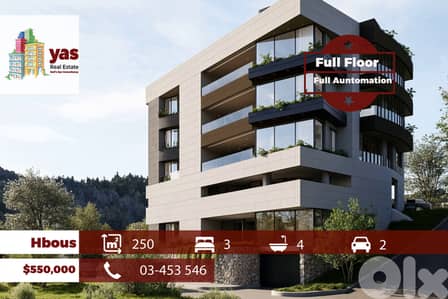 Hbous 250m2 | Brand New | Full Floor | Dead End Street | PM