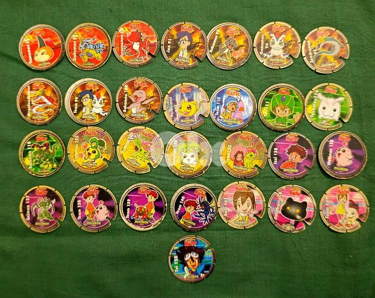 Digimon Master pogs 2