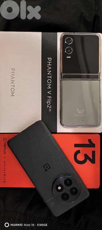 Oneplus 13 + Tecno phantom V flip 2