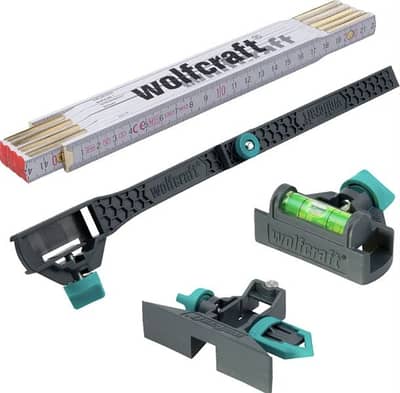wolfcraft Conversion Set for internal measurements ,Double Rule 4-pcs