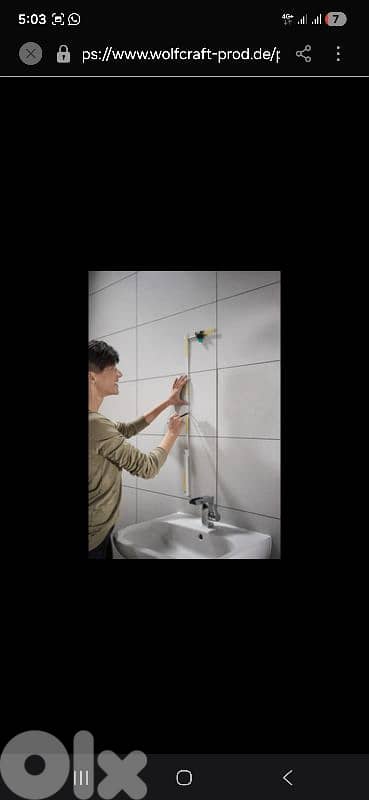 wolfcraft Conversion Set for internal measurements ,Double Rule 4-pcs 8