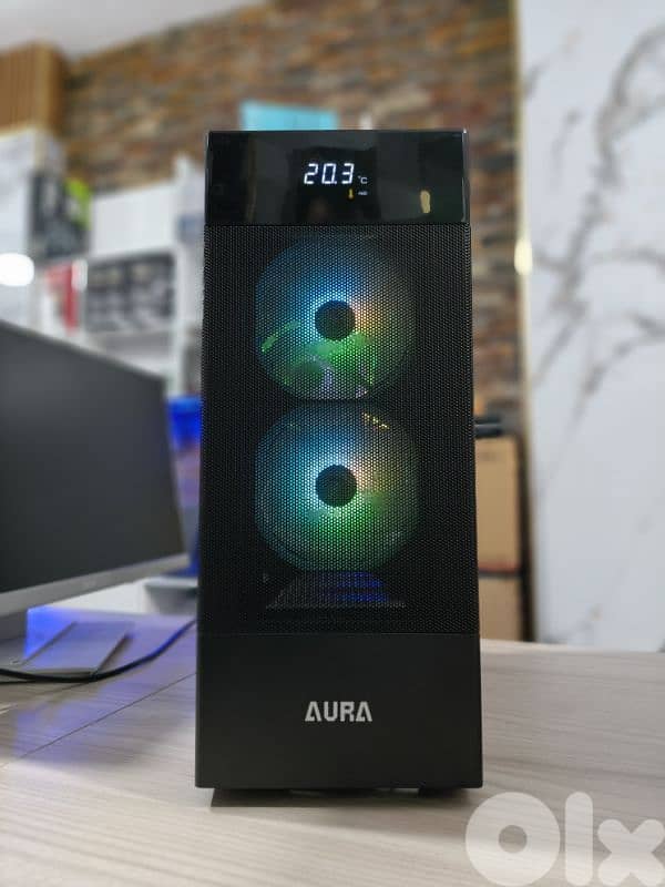 Gaming Computer Case - Like New - 1660 ti Palit 1