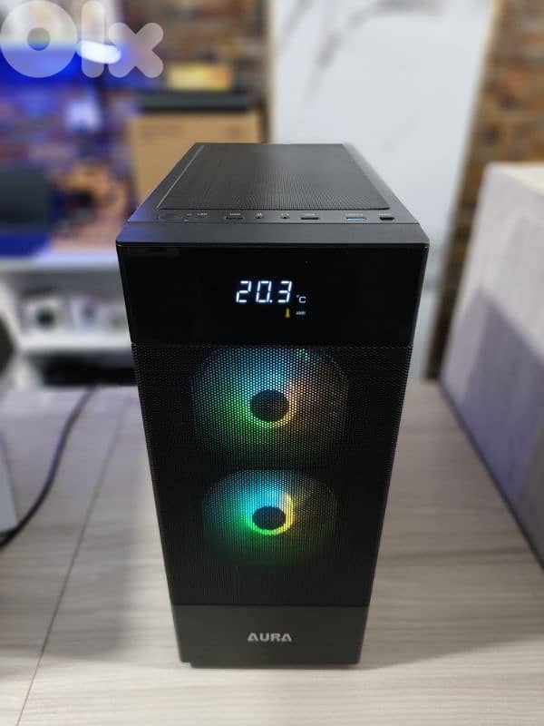 Gaming Computer Case - Like New - 1660 ti Palit 3