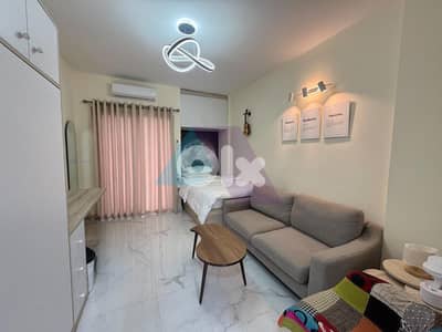 "Near LAU" Furnished 1 bedroom Studio+sea view 4sale in Blat - بلاط