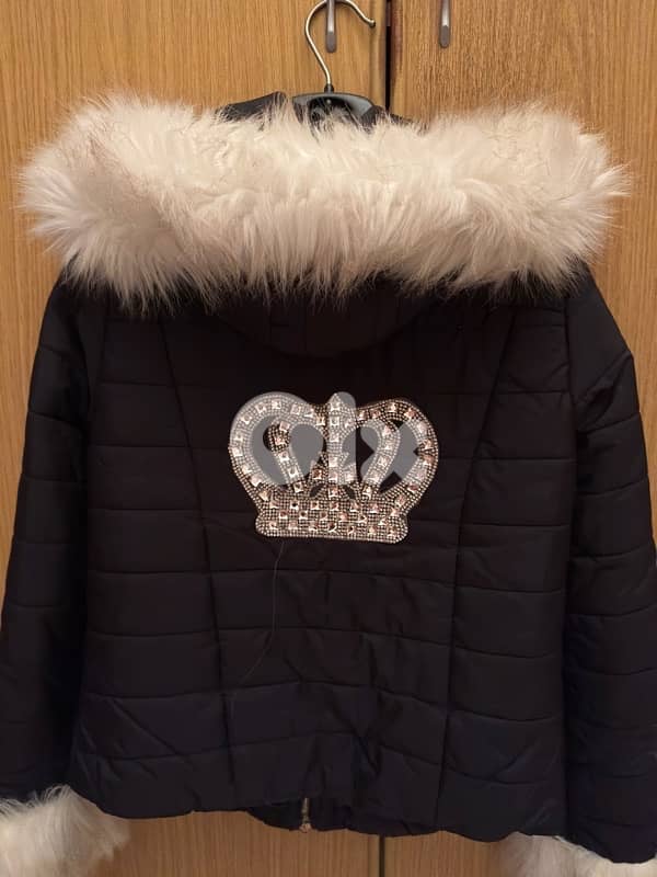fur jacket oxygen size medium 1