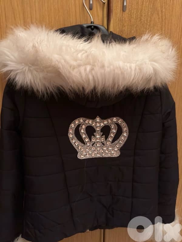 fur jacket oxygen size medium 2