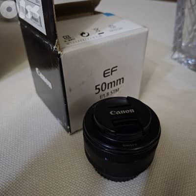Canon lens 50mm 1.8f stm