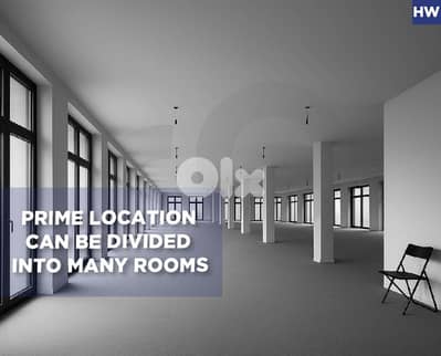 370 sqm office in jounieh for 4,000$/month REF#HW126480