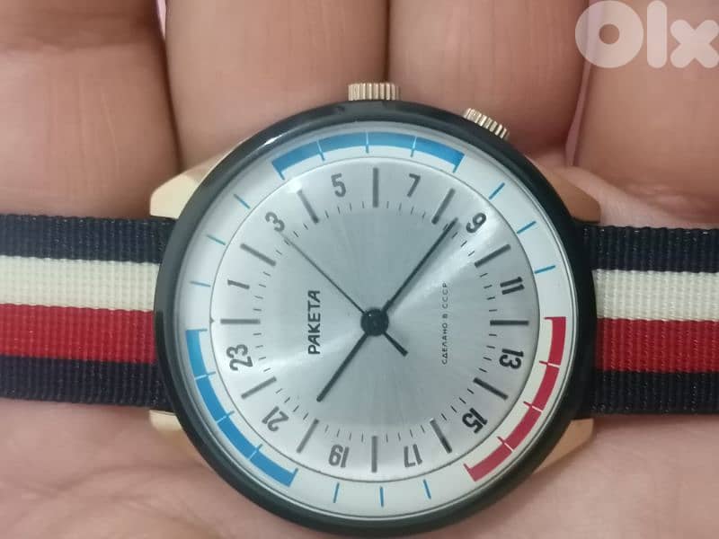 raketa marine watch soviet ussr made 7