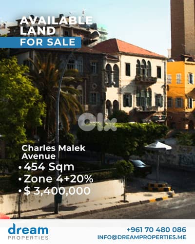 Prime Location! Land For Sale in Achrafieh ash0020dpst