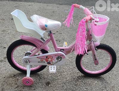 Bike Size 16" (brand new) من عمر ٥ سنين لعمر ٧ سنين