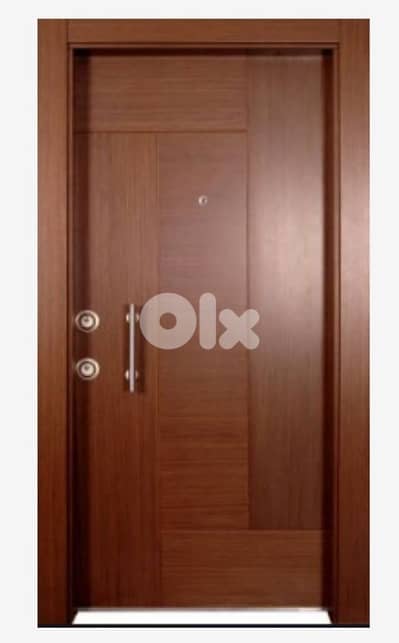 ابواب خشب جوز و مغنو