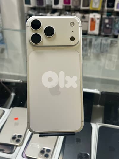 iphone 17 pro max 256gb sim silver battery 100% apple warranty