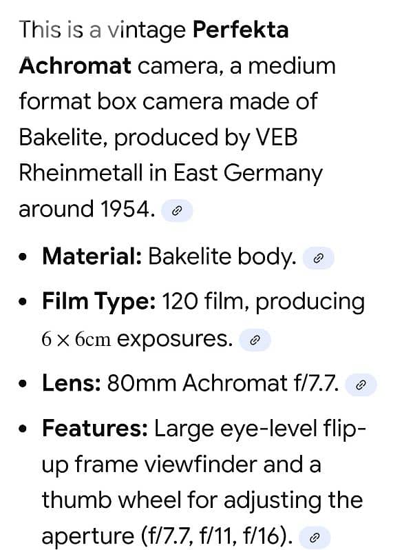 perfekta medium format camera 5