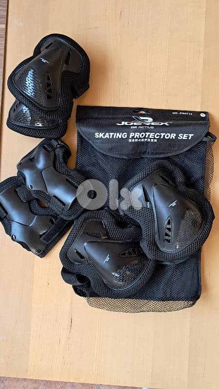 Skate Roller with protection set 1