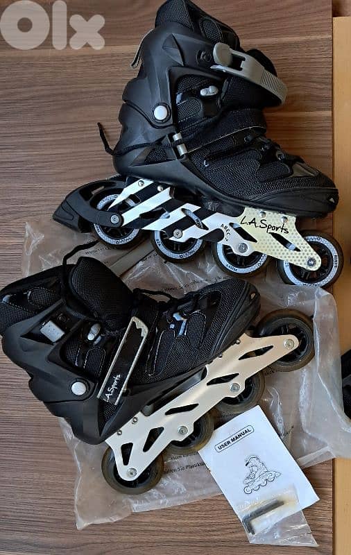 Skate Roller with protection set 2