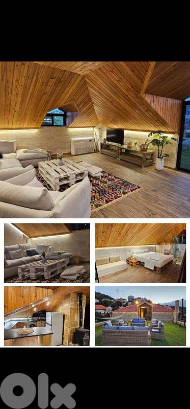 Chalet for rent in jezzine