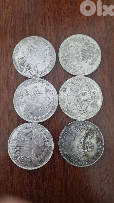 silver coins 15 dollars the grams 6