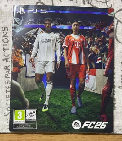 FC 26 game, digital copy