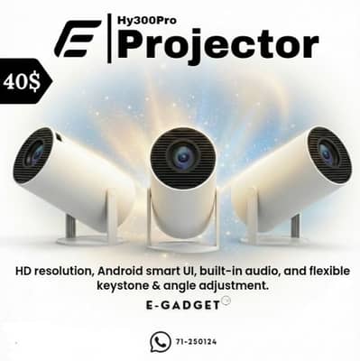 Hy300Pro Smart Projector