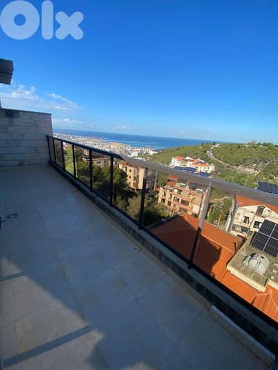 Duplex Apartment for sale in Tilal Ain Saade 280,000$ تلال عين سعادة