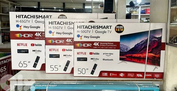 LED HITACHISMART 55' Google TV SUHD