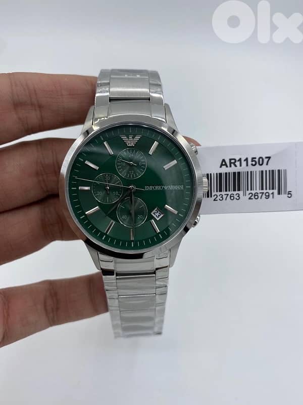 The new Green Authentic Emporio Armani Brand New 1