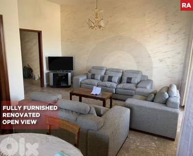 FULLY FURNISHED/heating system/OPEN VIEW/Klayaat/قليعات/ REF#RA134286