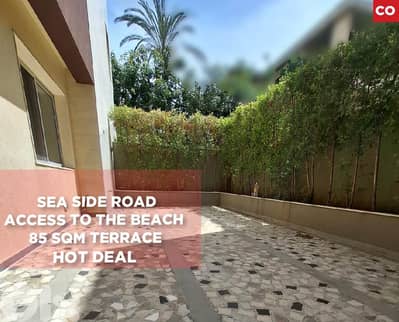 Sea side road/Access to the beach/85 sqm terrace in Fidar REF#CO122471