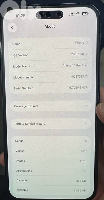 iphone 14 pro max 256 gb 5
