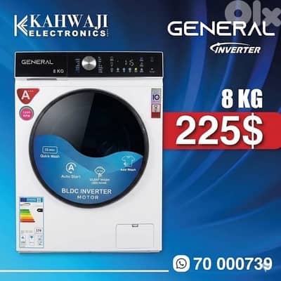 General Washer 8kg